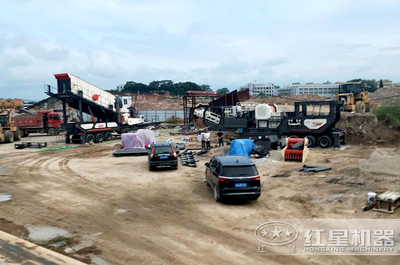 移動式建筑廢料粉碎機