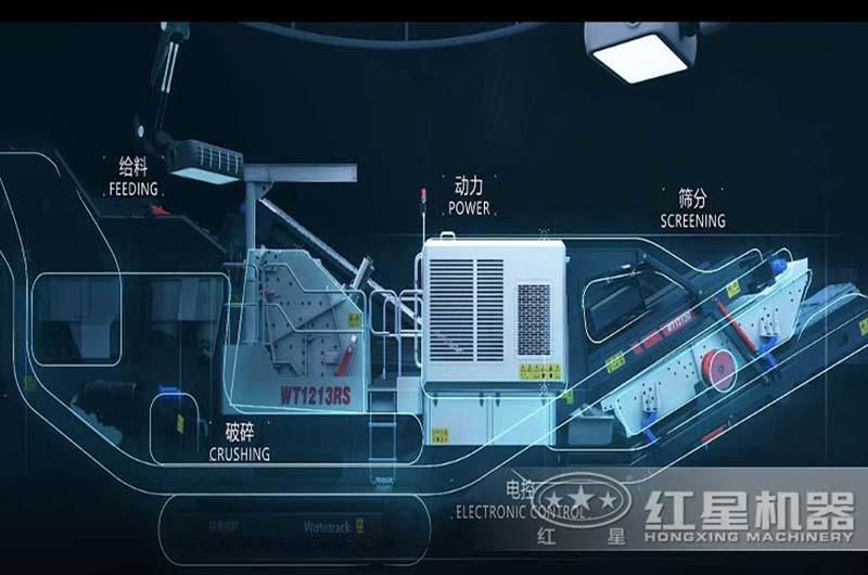 履帶移動反擊式破碎機(jī)