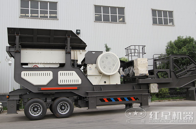 移動輪胎式顎式破碎機(jī)