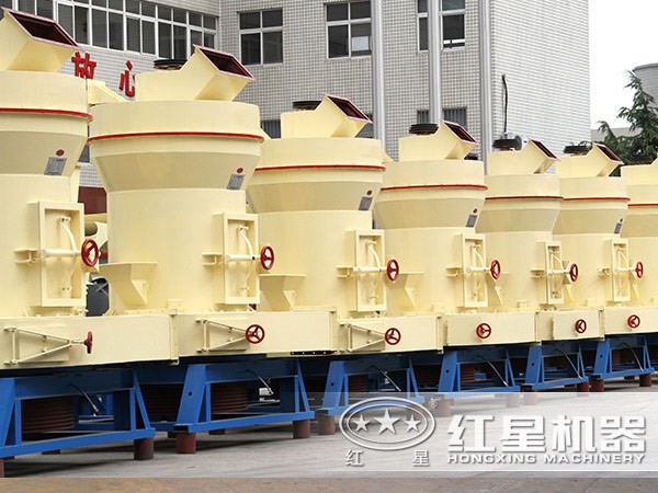 石英砂雷蒙磨粉機(jī)廠區(qū)圖
