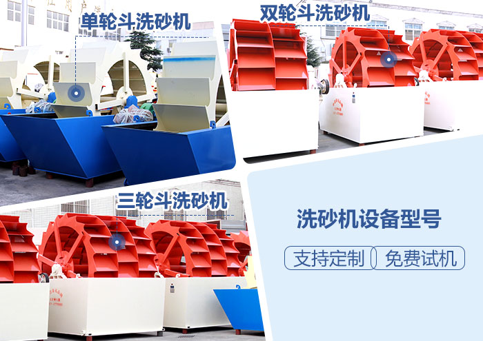 輪斗洗砂機結(jié)構(gòu)介紹