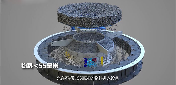 HVI制砂機(jī)，制砂效果