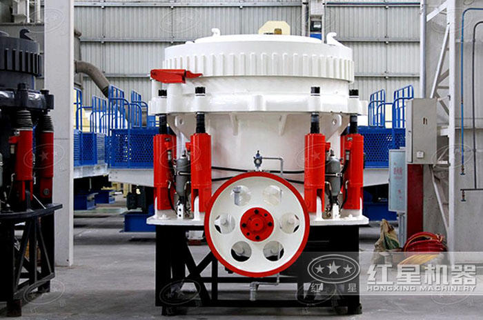 全液壓圓錐式破碎機產(chǎn)量高，能耗小