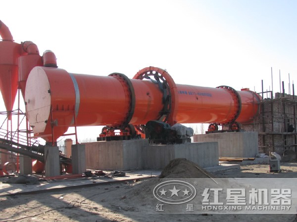 白云石烘干機(jī)客戶現(xiàn)場